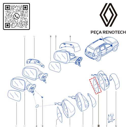 RN 758 6001549717 LENTE DO RETROV. DIR. CBASE LOGSANDUST 09... - 3